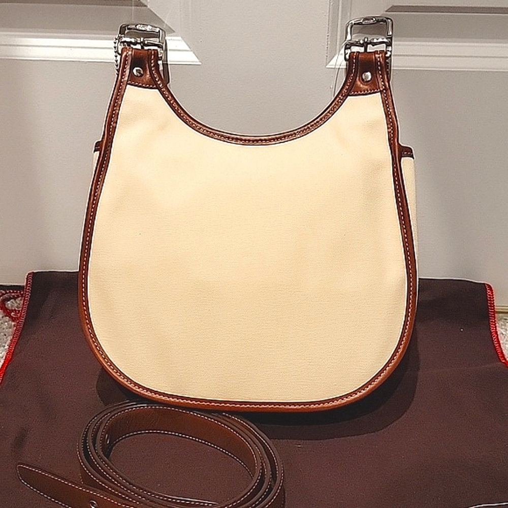 NWT Coach Rare Vintage Varsity Striped Denim Crossbody Bag 6867 - Picture 3 of 6